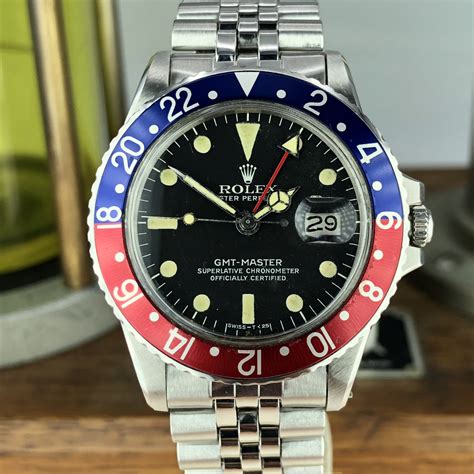 rolex gmt-master pepsi vintage 1675 replica